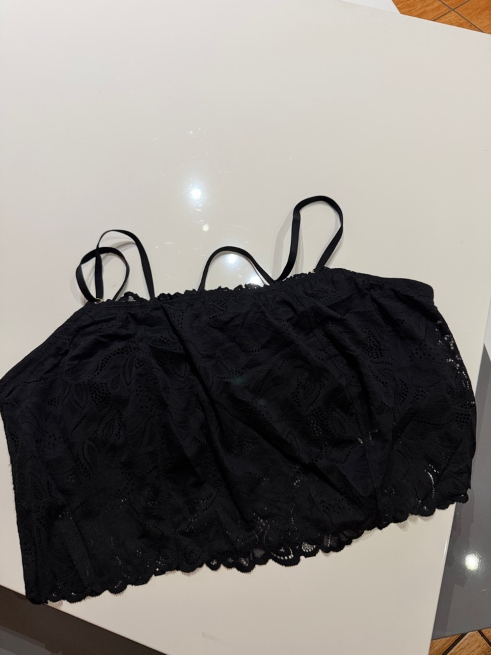 aerie Black Lace Bralette
